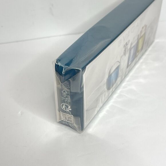 BVLAGRI Men 4 Pc Travel Gift Set Aqva, Glacial Essence, Wood Essence, Pour Homme - Picture 3 of 6